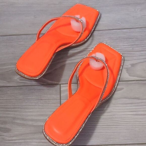 (15-2503) Camssoo Women's Sandals  Open Toe Sz 37 (6.5) - Picture 7 of 11